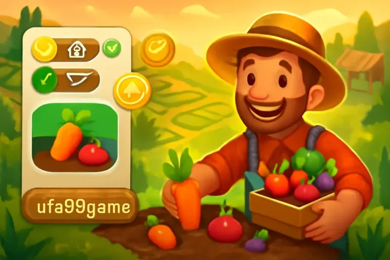 เกมทำฟาร์ม ufa99game: อัปเดตใหญ่! ปลูกผักสร้างรายได้!